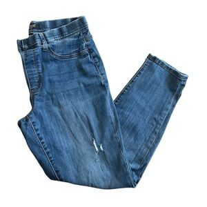 Judy Blue Pull On Distressed Skinny Jeans - Size 31 13